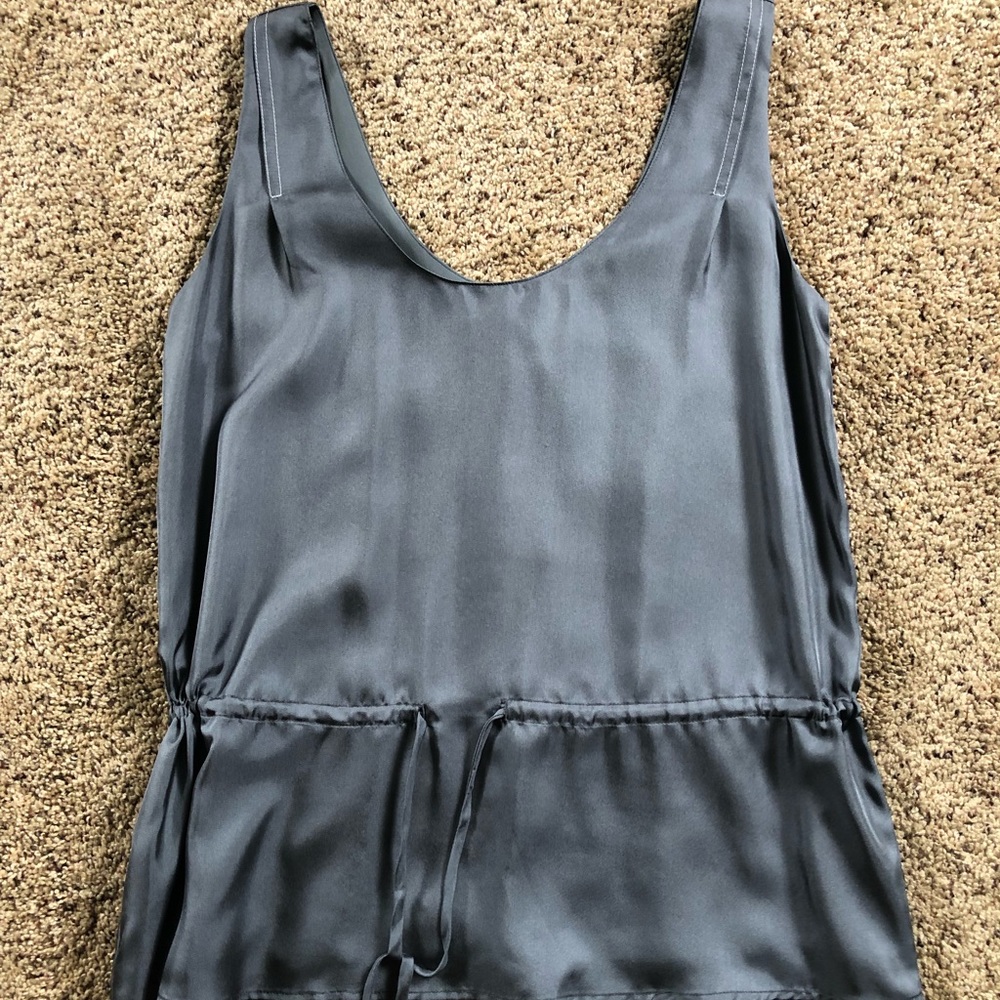 NWT J.Brand 100% Silk Sleeveless Blouse Size Small